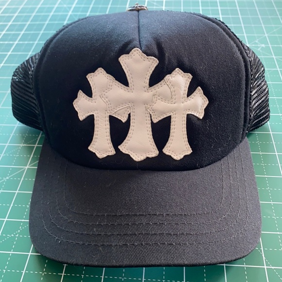 Chrome Hearts Cemetery Cross Trucker hat - Picture 1 of 9